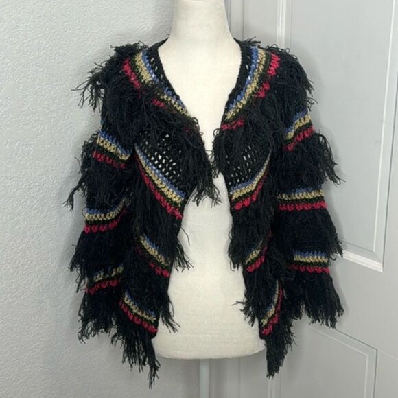 NWT CeliaB Fuzzy Cardigan Small - Picture 11 of 11